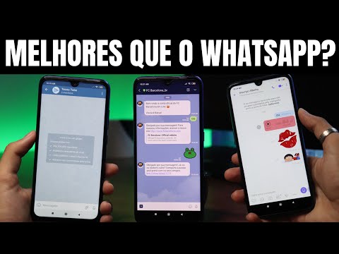 PARE DE USAR O WHATSAPP! Esses Aplicativos São Melhores!