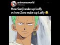 Zoro just know Luffy very well 😛 #SHORTS