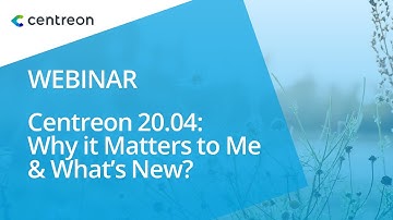 Centreon 20.04: What