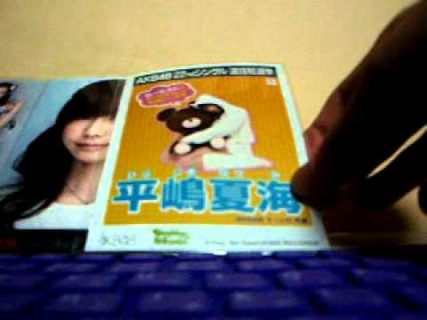 AKB 生写真　トレード　開封　②