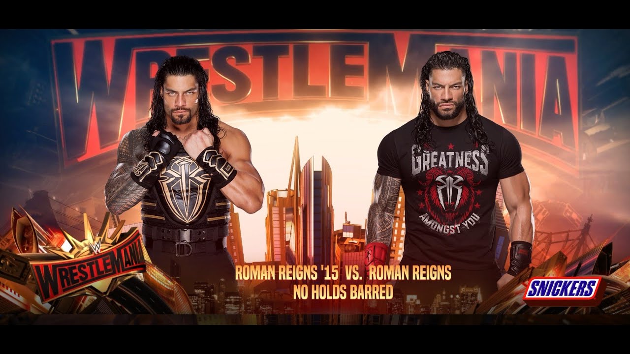 WWE 2K24 Big Dog Roman Reigns vs Trible Chief Roman Reigns