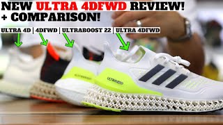 NEW adidas ULTRA 4DFWD Review   Comparison (4DFWD, Ultraboost 22, Ultra4D)