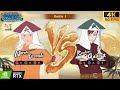 NARUTO VS GAARA, NARUTO X BORUTO Ultimate Ninja STORM CONNECTIONS, HDR Gameplay, 4K 60FPS, RTX 4060.