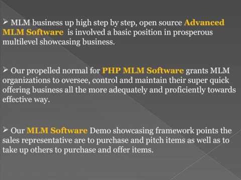 Advanced MLM Software | MLM Software Company