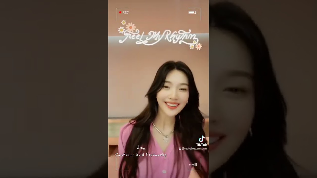 Red velvet 레드벨벳 JOY Confetti and Fireworks | Korean Tv