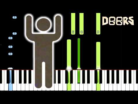 How to play You're Hired on Piano - Roblox DOORS The Archives