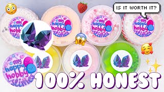 $100 SLIME OBSIDIAN & MY HAPPY HOBBY SLIMES FAMOUS SLIME SHOP REVIEW!