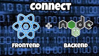 Connect ReactJs with NodeJs | Build Full Stack Web App