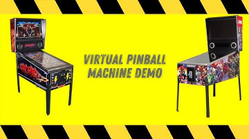 MUST SEE!! Virtual Pinball Machine - Demo Video