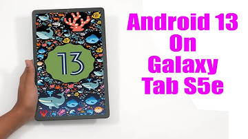 Install Android 13 on Galaxy Tab S5e (LineageOS 20) - How to Guide!