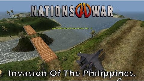 BF2 Nations at War Mod Invasion Of The Philippines 16 Bot Singleplayer.