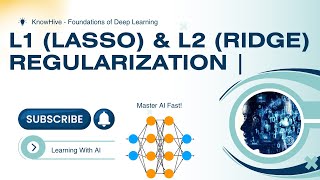 2.6 L1 vs L2 Regularization Explained | How to Prevent Overfitting in Deep Learning