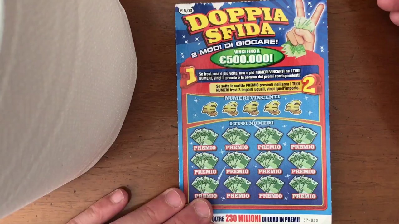 gratta e vinci doppia sfida da 5 euro