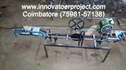 Fabrication multipurpose mechanical machine / multi operation machine by using scotch yoke mechanism