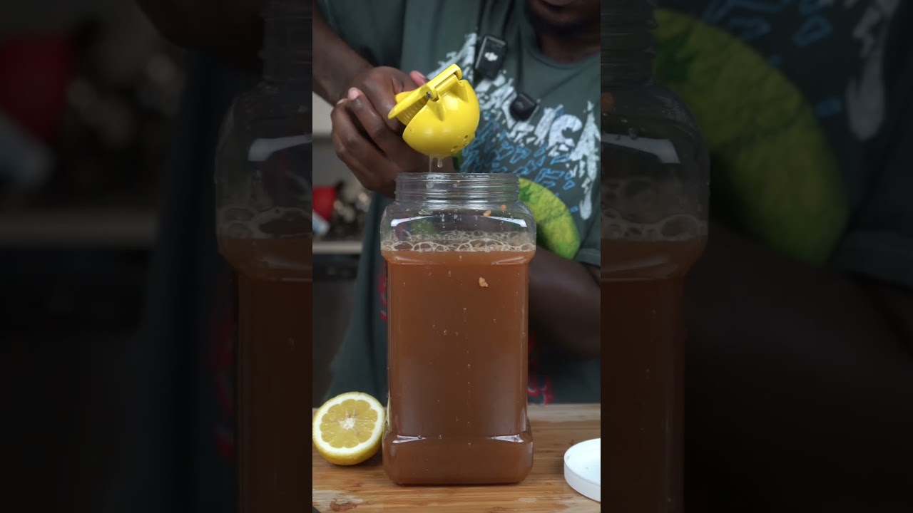 Я выпил весь яблочный сок… поэтому сделал ещё 🍎😂 