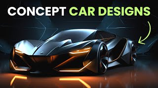 Concept Car Designs from the Future That Are Wild