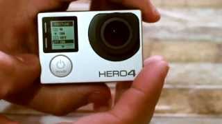 Primeiros passos como utilizar a GoPro Hero 4 silver-Review em Português