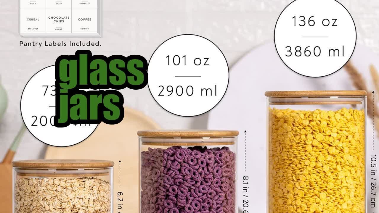 Laramaid Square Glass Jars Review 2022