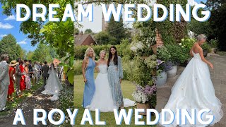 THE DREAM WEDDING! A ROYAL WEDDING IN THE COTSWOLDS | OUR FRIENDS WEDDING DAY VLOG + OXFORD DAY VLOG