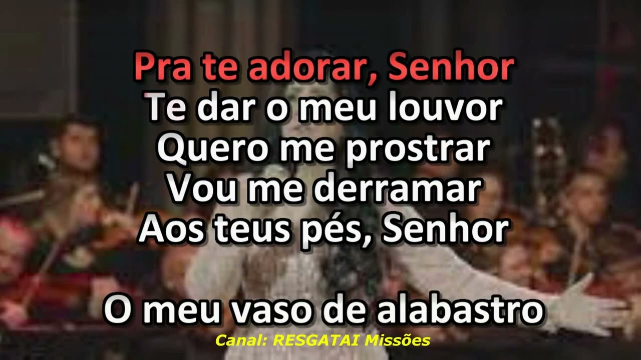 Mara Lima - Vaso de Alabastro - Playback - Karaokê