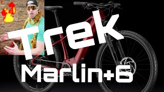 2024 Trek Marlin+ 6 ebike Walkaround Review and Actual Weight Marlin + 6