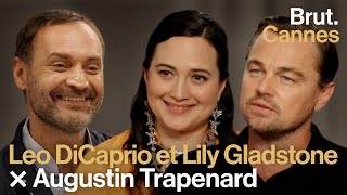 Leonardo DiCaprio et Lily Gladstone répondent à Augustin Trapenard