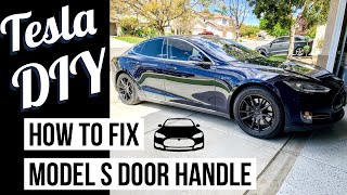 Fixing My Tesla Model S Door Handle | Tesla DIY