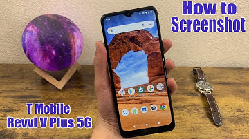 T Mobile Revvl V Plus 5G - How to Screenshot