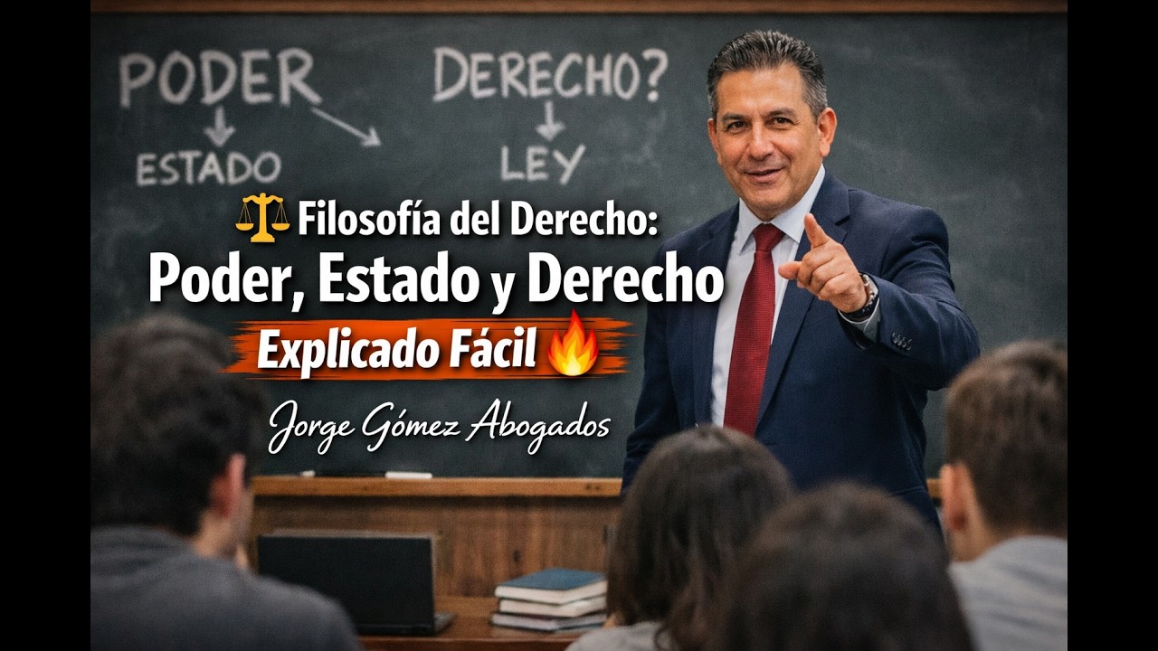 ⚖️ Filosofía del Derecho: Poder, Estado y Derecho Explicado Fácil 🔥 #filosofiadelderecho