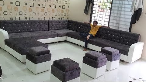 How To Build Leather Chesterfield Three seater sofa |How To make Low Cost High Quality sofa 2023