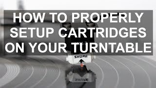 DJ Tips - How To Setup A DJ Cartridge Correctly