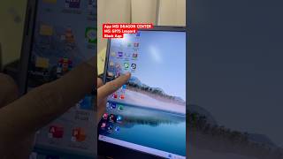 Have new Updates App MSI DRAGON CENTER on MSI GP75 Leopard 9SC. The black App #intelevo #shorts
