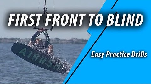 Easy Kitesurfing Front Roll to Blind Tutorial
