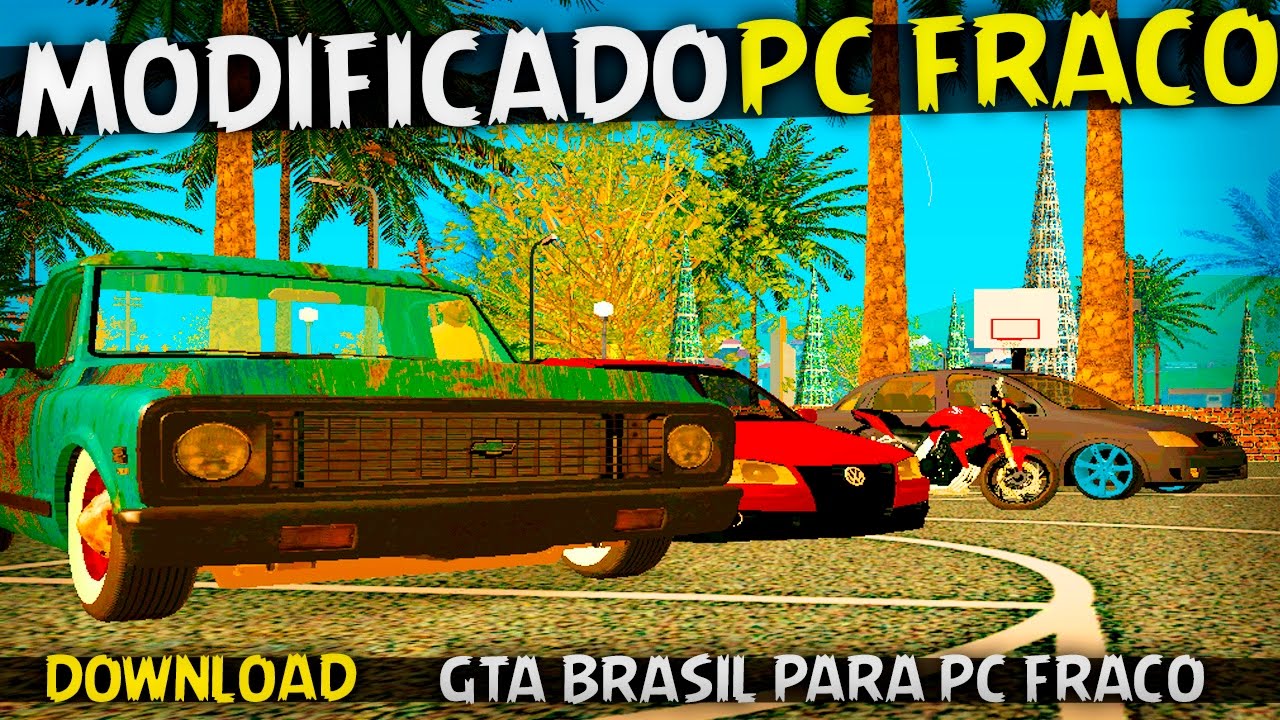 COMO BAIXAR E INSTALAR GTA SAN ANDREAS BRASILEIRO MODIFICADO PARA PC FRACO  (TUTORIAL + DOWNLOAD) 