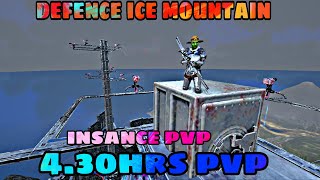 [ ARK MOBILE ] PVP DEFENCE ICE MOUNTAIN INSANCE PVP