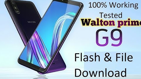 Walton Primo G9 Flash file, death boot repair, Frp Bypass, Hang logo, Restart, Lcd problem Fix