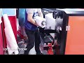 How to operate oil fabric sublimation calander roller heat press machine420x1700mm?