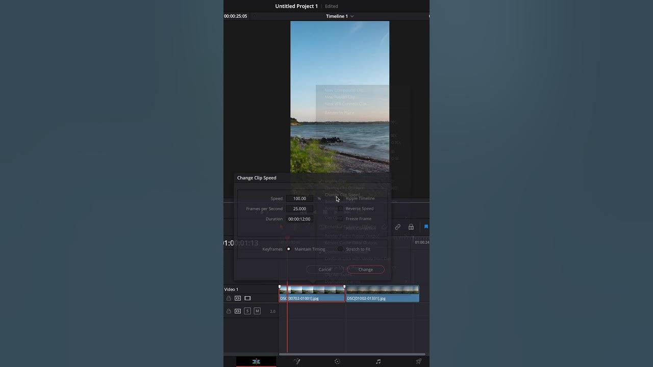 Make Timelapse | DaVinci Resolve 18 | Quick tutorial - YouTube