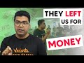 Vedantus founder talking about teachers who left vedantu for money