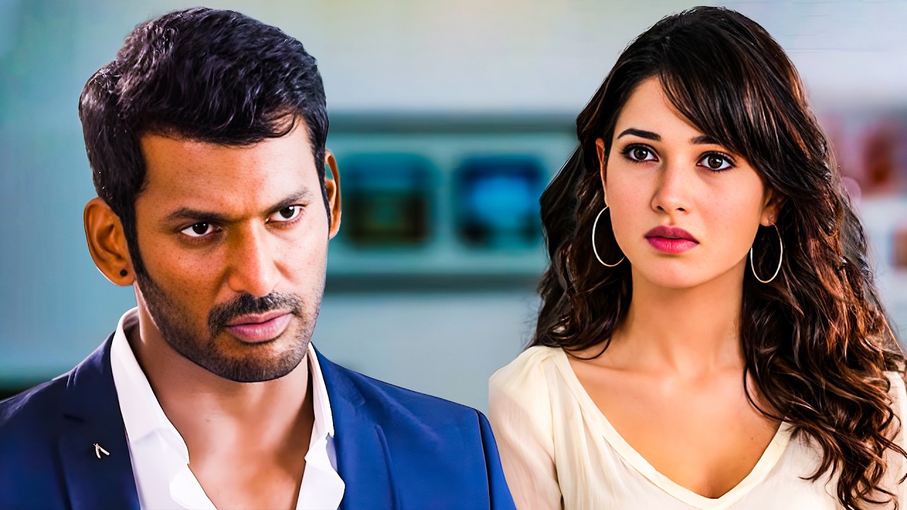 तुम्हारे भाई को फसाने के लिए मैंने प्यार का नाटक किया | Vishal & Tamannah Romantic Action Scene