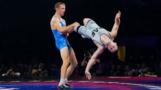 Evan Wick Vs Jason Nolf Real American Freestyle Wrestling Raf 1 Highlight
