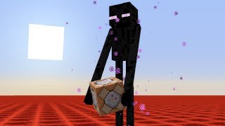 If Endermen Held Command Blocks in Minecraft