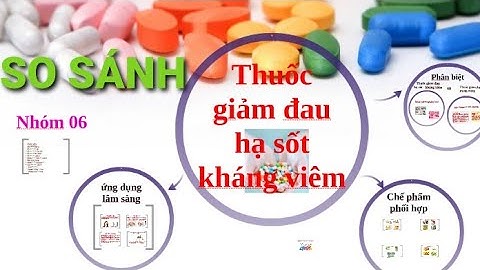 So sánh tác dụng các thuốc giảm đau năm 2024