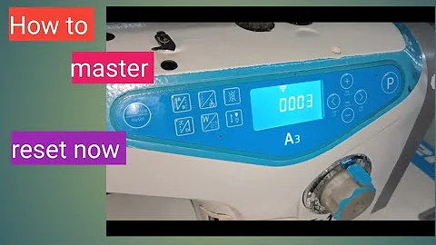 How to jack A3 Master reset