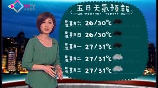 癲噹天氣預報 20130815