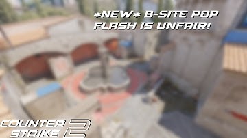 *NEW* pop flash for B Site Inferno is UNFAIR in cs2