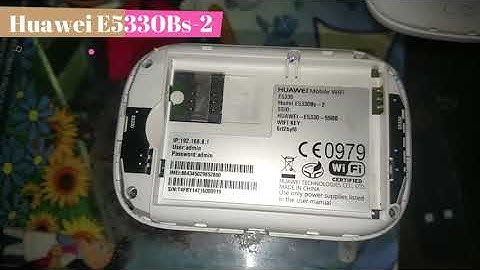 How to unlock jazz mobile wifi E5330Bs 2 with code