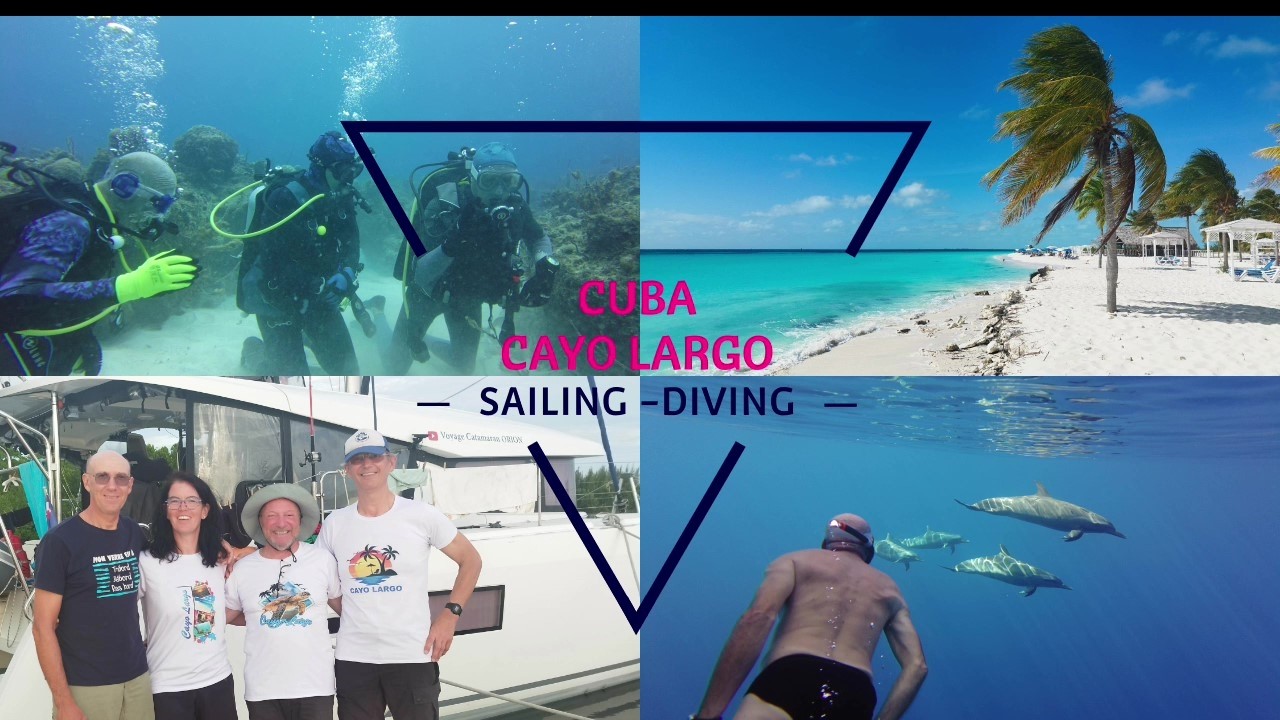 ⁣#65 CUBA Cayo Largo - navigation - diving - plages de rêves - îles désertes - plongée sous-marine