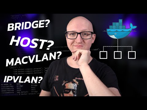 Docker Networking Tutorial, ALL Network Types explained!