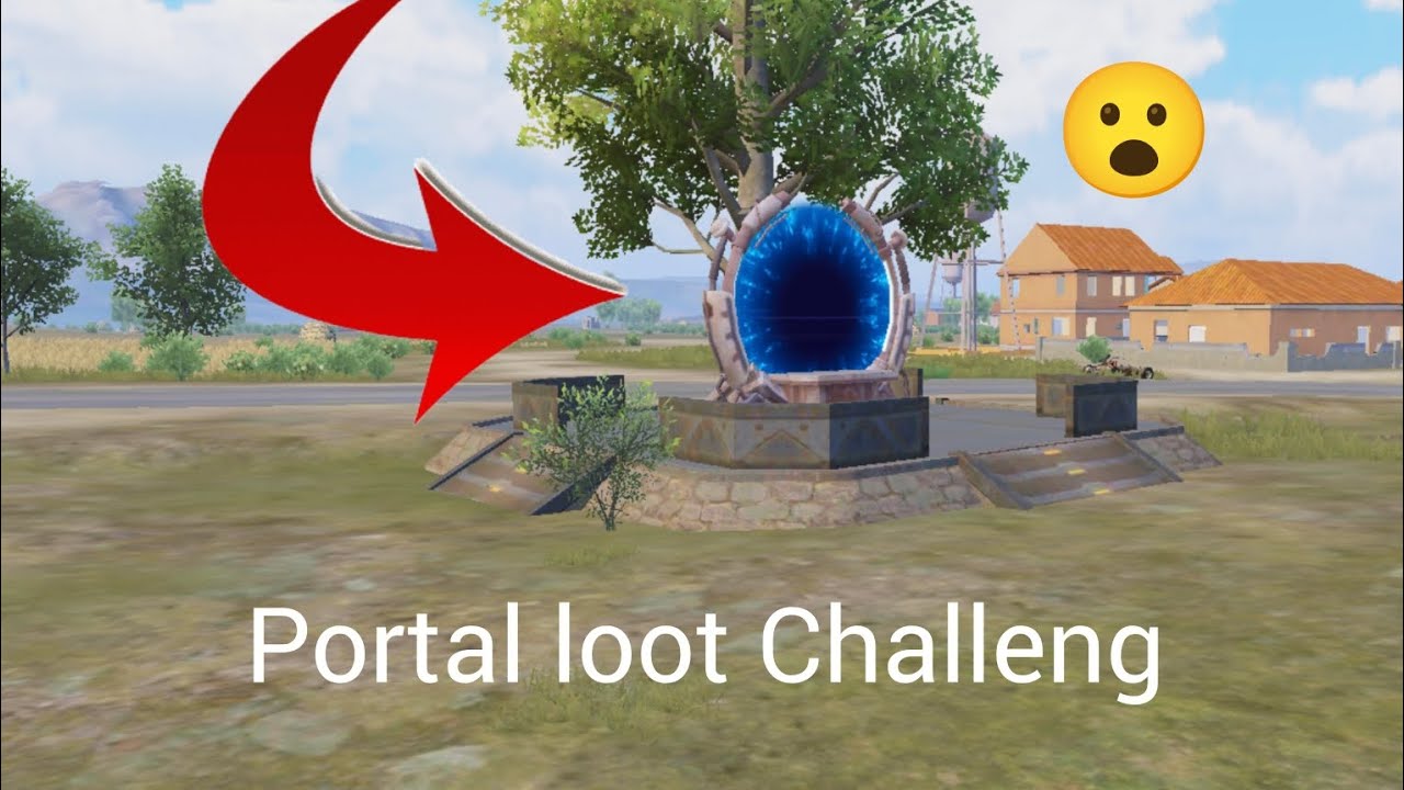 Sadece portal lootu ile win almak😮(başarısız)  | Pubg Mobile |
